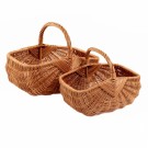 Kurv Mølle L | flettet av pil | 44x33cm  thumbnail