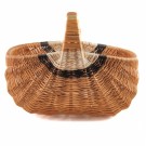 Kurv Fjord | flettet av pil | 50x32cm thumbnail