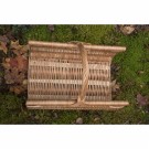 Vedkurv Ulf | flettet av pil | 50x32cm  thumbnail