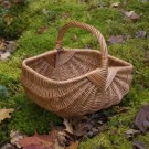 Kurv Mølle M | flettet av pil | 35x26cm thumbnail