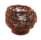 Blomsterkurv Kule | mørk naturpil | ⌀30cm  thumbnail