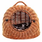 Kurvhule Tusse L | med gitterdør | 50x40x40cm thumbnail