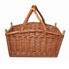 Vedkurv Ola XL | naturpil | 60x38cm  thumbnail