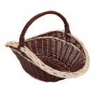 Vedkurv Håkon XL | flettet av pil | 70x46cm  thumbnail