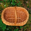 Kurv Tun | flettet av pil | 46x31cm  thumbnail