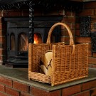 Vedkurv Ivar | naturpil | 45x30cm thumbnail