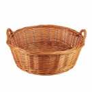Kurvbrett Embla | flettet av pil | ø39cm  thumbnail