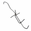 Røykekroker for fisk 5-pk | med tre festepunkter | 19cm  thumbnail