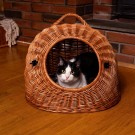 Kurvhule Tusse L | med gitterdør | 50x40x40cm thumbnail