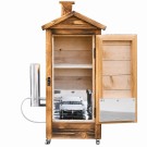 Automatisk røykovn i tre 50x50x135cm | med røykgenerator | gratis frakt i Østfold/Oslo thumbnail