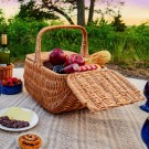 Piknikkurv Selma | flettet av pil | 38x28cm  thumbnail