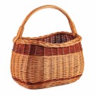 Kurv Saga | flettet av pil | 44x26cm  thumbnail