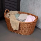 Kleskurv Bjørn | flettet av pil | 51x34cm  thumbnail