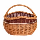 Kurv Torg | flettet av pil | 44x27cm thumbnail