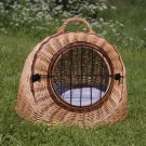 Kurvhule i pil | til katt og hund | Brun 46x34x36cm thumbnail