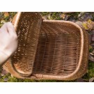 Piknikkurv Rudolf | flettet av pil | 52x33cm  thumbnail