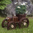 Blomsterpotte | liten brun traktor thumbnail