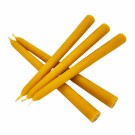 Stakelys 5-pk | naturlig bivoks | 19 cm thumbnail