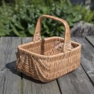 Kurv Hollender XS | flettet av pil | 24x15cm  thumbnail