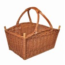 Vedkurv Ola XL | naturpil | 60x38cm  thumbnail
