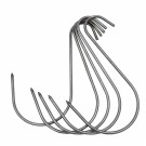 S-kroker til røyking 5-pk | 13cm | passer for tykke biter  thumbnail