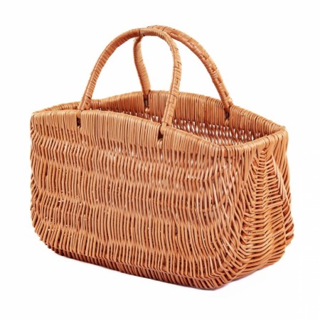 Vintage Håndveske | naturpil | 41x19x25cm