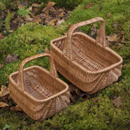 Kurv Hollender S | flettet av pil | 30x20cm