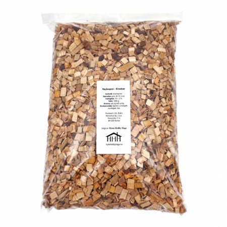 Røykespon Kirsebær | grov 8-12mm | 1kg