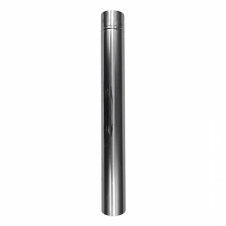 Røykrør 1m | rustfritt stål 0,4mm | ø100-150mm